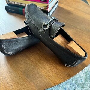 Ferragamo Driver with Gancini ornament size 11.5 men’s shoes.